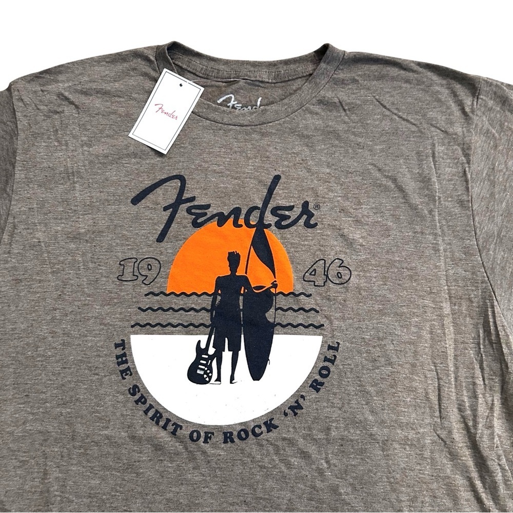 Fender Sunset Spirit Tee Shirt Size Large Surf Brand New With Tags - Picture 3 of 4